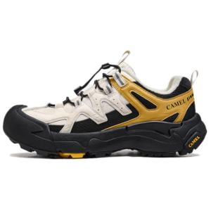 Низкие треккинговые ботинки с противоскользящей, износостойкой, дышащей, легкой конструкцией и увеличенной высотой CAMEL, серебро birch желтый (fleece-lined)