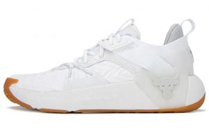 Кроссовки Project Rock 6 мужские низкие серые/белые Under Armour