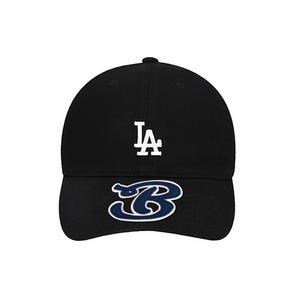 MLB Хлопковая бейсболка унисекс черная