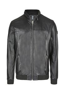 Кожаная куртка Буфабиано Bugatti, черный