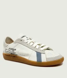 Кожаные кроссовки Patrizia Pepe, белый