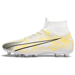 Sharp Engraving Унисекс футбольные бутсы высокие золотые с длинными шипами, цвет Gold-Long Stud
