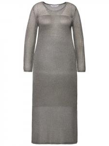 Длинное платье Studio Untold, серебряный