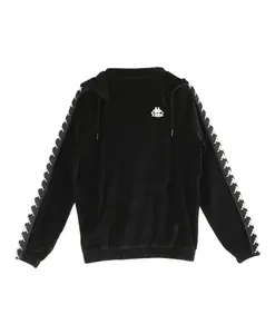 Женская толстовка Asper, черно-белая Kappa, черный