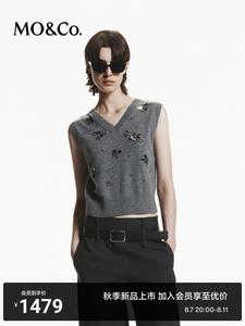 Жилет Moco Moanke 2024 с шипами, серый