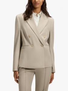 Куртка BOSS Jiamia из чистой шерсти HUGO BOSS, Light Beige