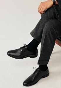 REGULAR FIT Plain Derby Next, Туфли на шнуровке черный