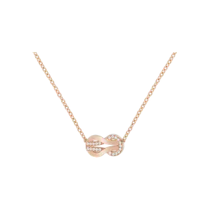 Колье Fred Chance infinie из розового золота с бриллиантами