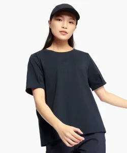 Антибактериальная, влагоотводящая, быстросохнущая футболка с коротким рукавом и пышными рукавами RP