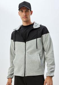 Толстовка на молнии SPORT Koton, серый