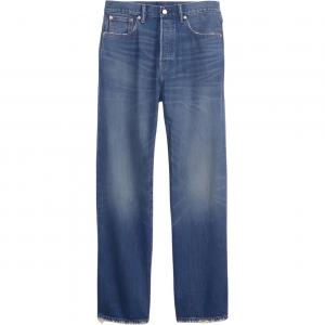 Джинсы Unisex темного цвета, состаренный эффект GAP, Dark Color Washed