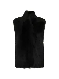 Меховое платье Moorer, черный