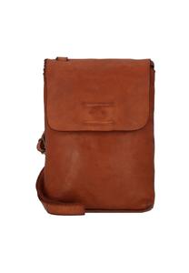 Сумка через плечо Submarine кожаная 15 см HAROLD'S, цвет Cognac