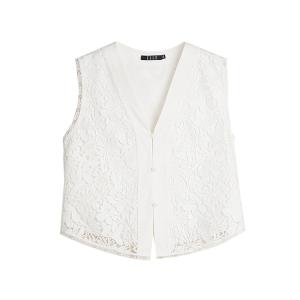 ELLE Женский жилет White Moderate Business Suit