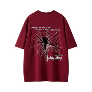 Футболка унисекс BOBBY ABLEY, Burgundy