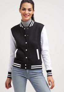 Куртка Urban Classics ЖЕНСКАЯ КУРТКА 2-TONE COLLEGE, цвет black/white