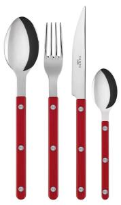 Набор столовых приборов Sabre Paris - 4-teilig Bistrot, красный