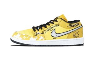 Баскетбольные кроссовки Air 1 Infinite Vintage, унисекс, желтые Jordan, Yellow