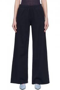 Anine Bing Черные спортивные штаны Kacey с монограммой