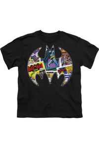 Футболка с комиксами про Бэтмена для детей Gildan, черный