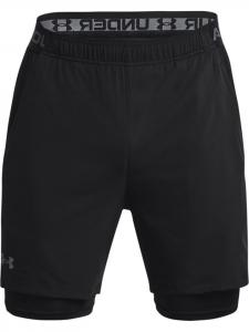 Тканевые шорты UA Vanish Woven 2in1-Shorts Under Armour, черный