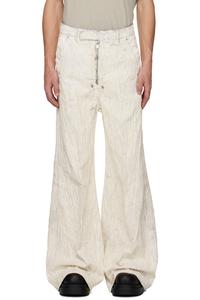 Rick Owens Джинсы Off White Concordians с широкими штанинами