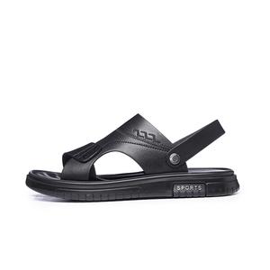 LAORENTOU Пляжные сандалии мужские черные