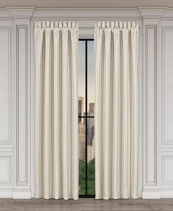 Пара оконных штор Metropolitan 95 дюймов J Queen New York, слоновая кость