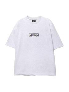 Рубашка Pull&Bear, светло-серый