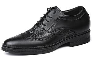 SULEGAO Мужские повседневные туфли, черные