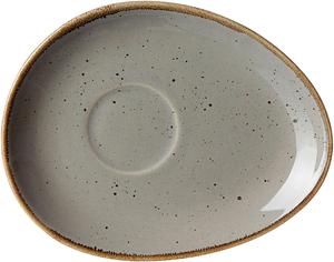 Блюдце Ritzenhoff Breker, 17x14x2 см, серо-коричневый
