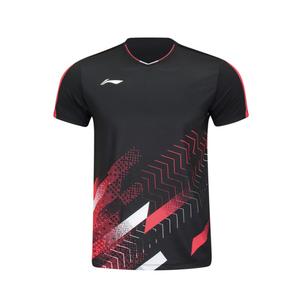 Тренировочная серия бадминтонная майка мужская LINING, черный