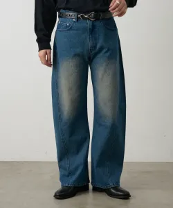 Джинсовые брюки с расклешенной юбкой в винтажном стиле Colony 2139, цвет Blue