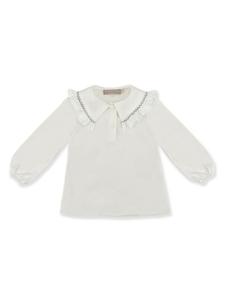 La Stupenderia рубашка поло с вышивкой, нейтральный