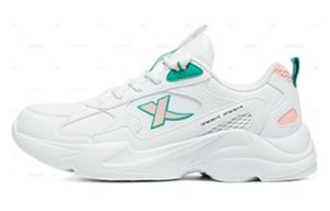 Кроссовки XTEP Lifestyle Shoes Women's Low-top White, белый/розовый/зеленый