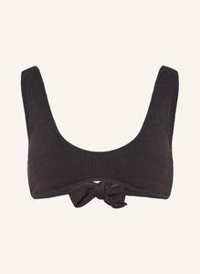 Бюстье бикини топ погружение в море Seafolly, черный