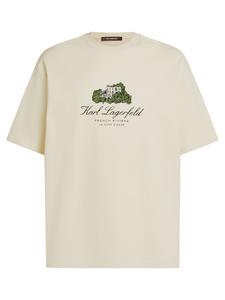 Karl Lagerfeld Футболка в кремовом цвете