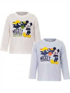 Пуловер с капюшоном COFI 1453 Mickey Mouse Baby Longsleeve 100% Bio Baumwolle niedliches Design, бежевый