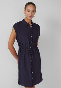 Платье s.Oliver BLACK LABEL Shirt dress, Navy/Dark Blue