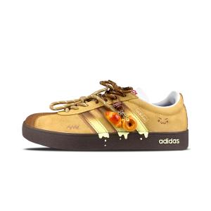 Vl court 2.0 амортизирующие, износостойкие низкие кроссовки для скейтбординга unisex Adidas, желтый