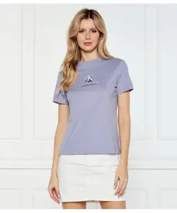 Футболка Regular fit Calvin Klein Jeans, фиолетовый