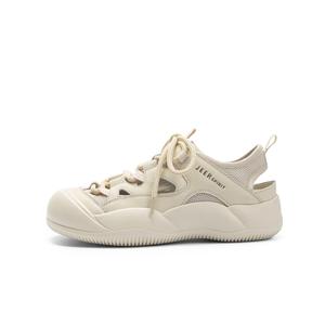 Кроссовки JEEP SPIRIT Lifestyle Shoes Women's Low-top, бежевый/черный