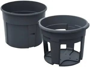 Горшок для выращивания Prosperplast "Pototo Grower", ØxH: 29,5x23,6 см, 2 части, цвет anthrazit