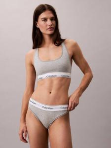 Хлопковый трусики-стринги Icon Cotton Modal Calvin Klein, Grey Heather