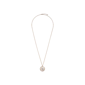 Колье Gucci Interlocking из розового золота с бриллиантами