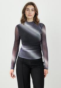 Блуза Jimmy Key SLIM FIT COLLAR COLOR GRADIENT , Grey