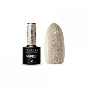 УФ-лак для ногтей Celebration, 5 мл — упаковка из 6 шт., Claresa