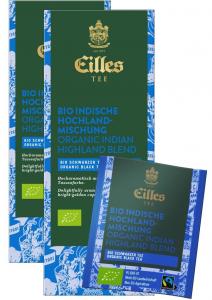 EILLES TEE в пакетиках ORGANIC & FAIRTRADE INDIAN HIHLAND BLEND, коробка 2x25