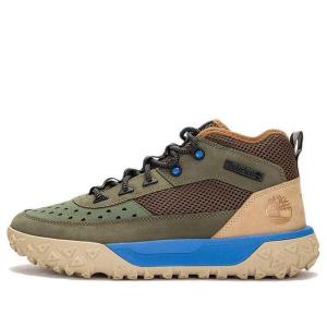 Кроссовки greenstride motion 6 mid lace up hiking boots 'deep lichen green' Timberland, коричневый