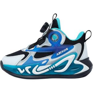 Нескользящие и дышащие низкие детские кроссовки для повседневной носки ABC KIDS, синий/черный